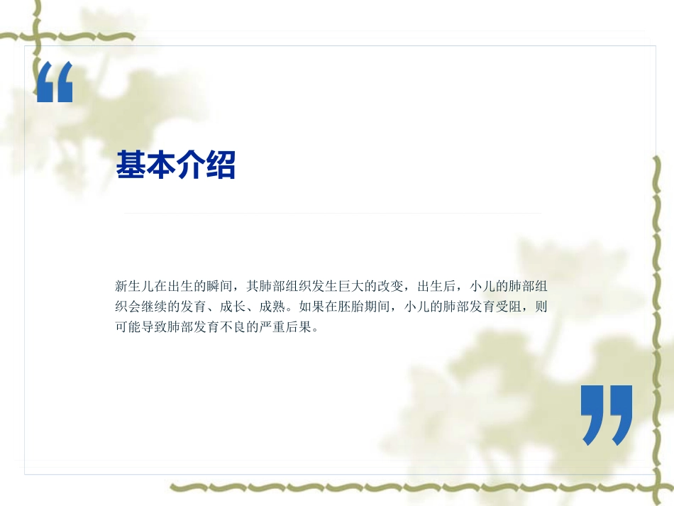 呼吸系统的胚胎发育肺的发育和成熟_第2页