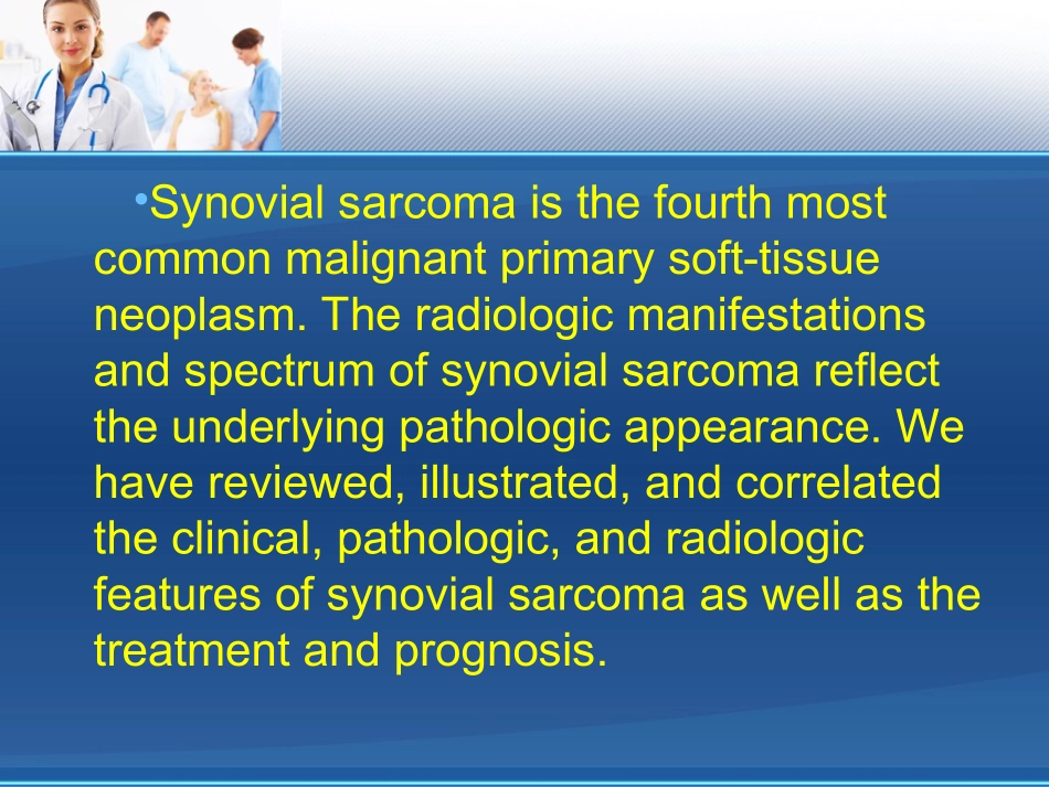 滑膜肉瘤影像英文_第2页