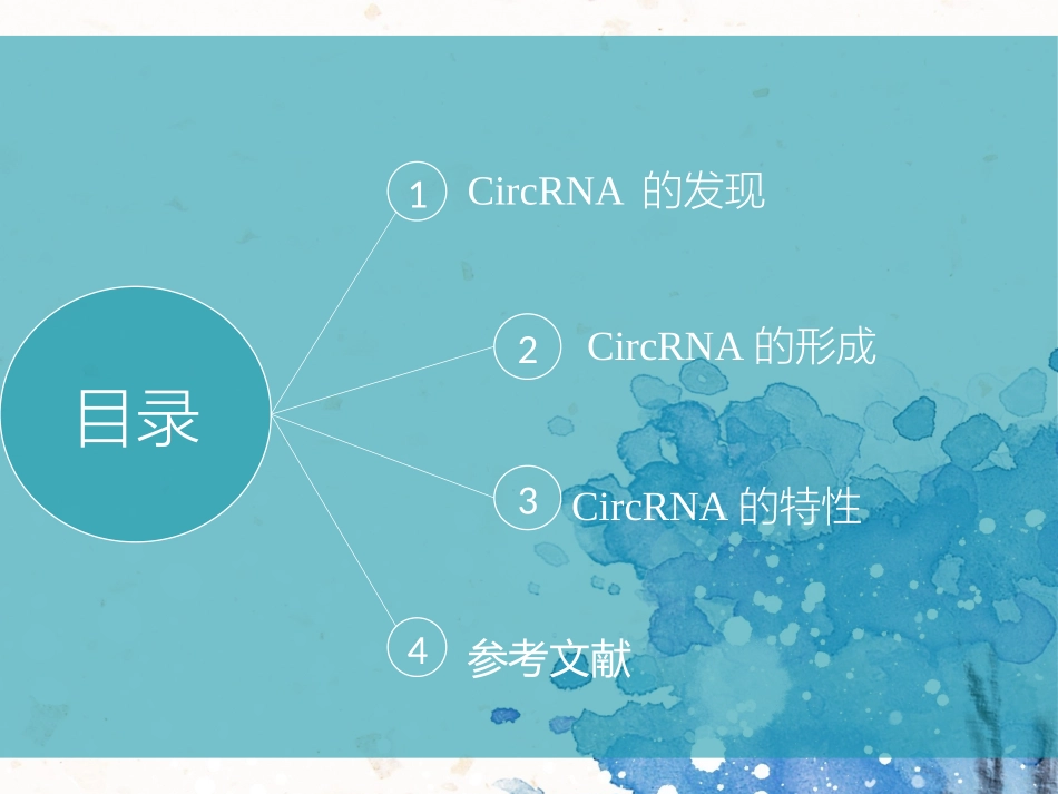 环状RNAcircRNA的研究进展_第2页