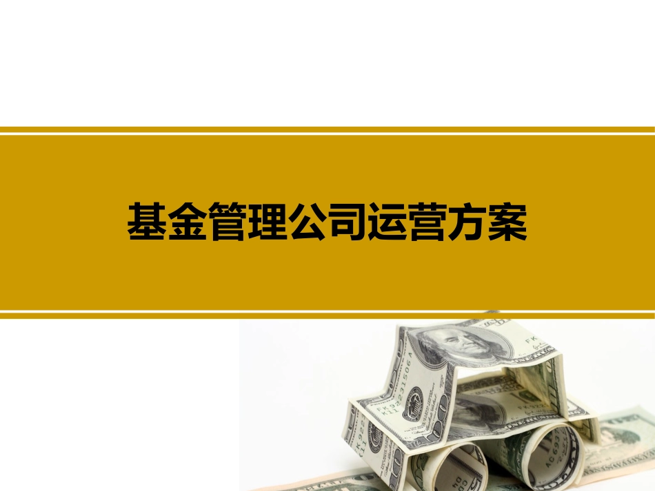 基金公司运营计划_第1页