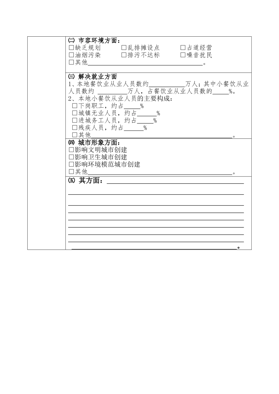 关于进一步收集小餐饮基本情况的函_第3页