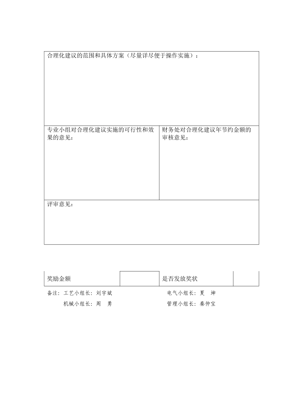 关于开展合理化建议的通知_第3页