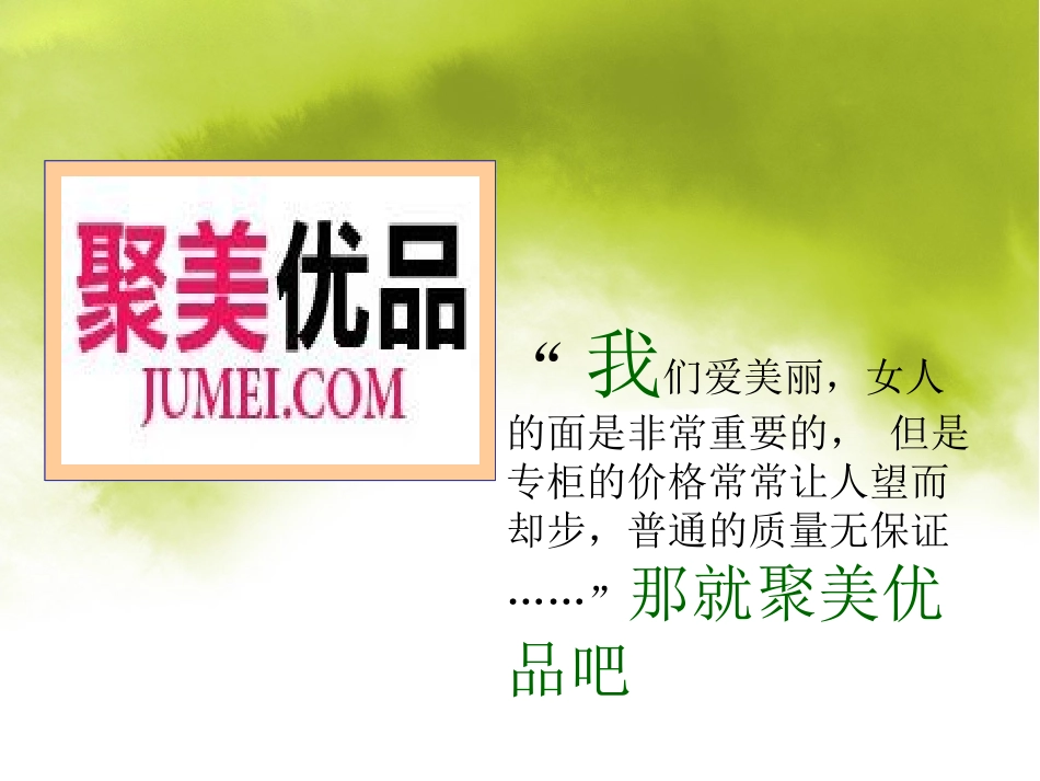 聚美优品电子商务案例分析_第2页