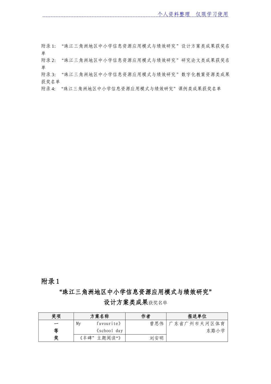 关于公布中央电化教育馆“十一五”全国教育技术研究报告重点课题获奖_第2页