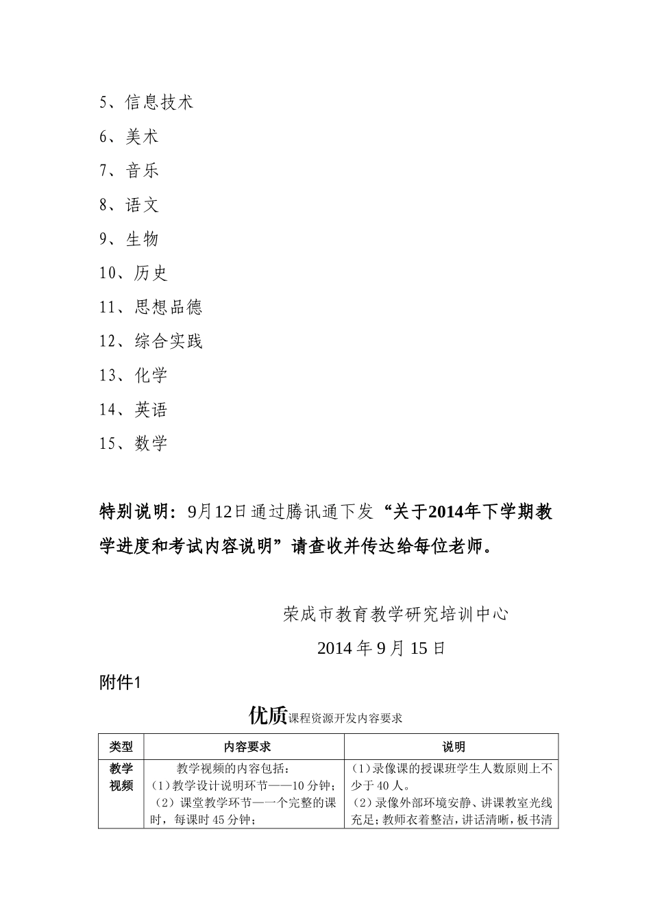 关于开展荣成市2014年初中优质课程资源评选活动的通知(1)_第3页