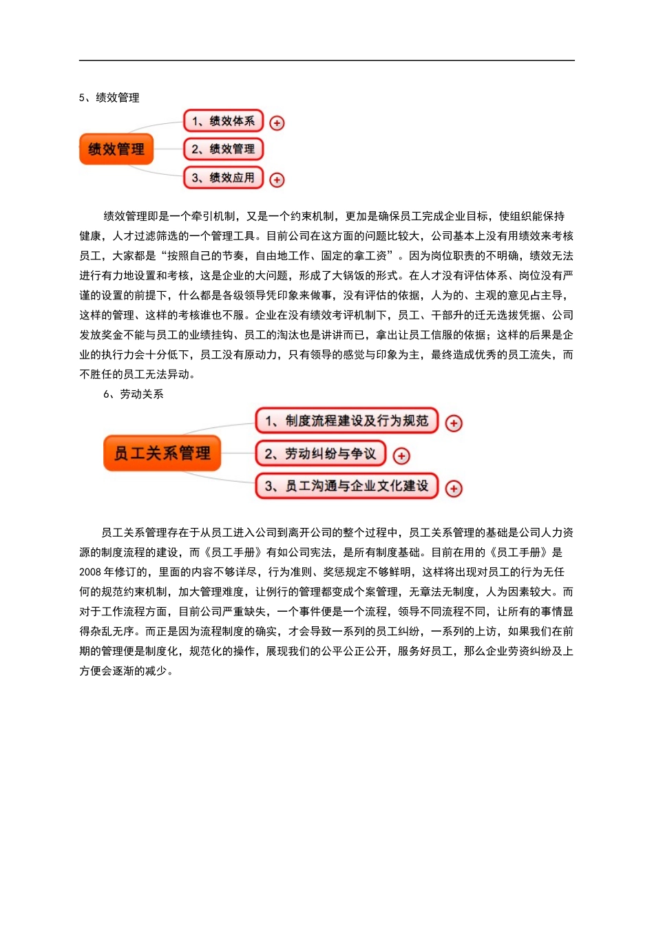 关于公司人力资源问题的分析和建议_第3页