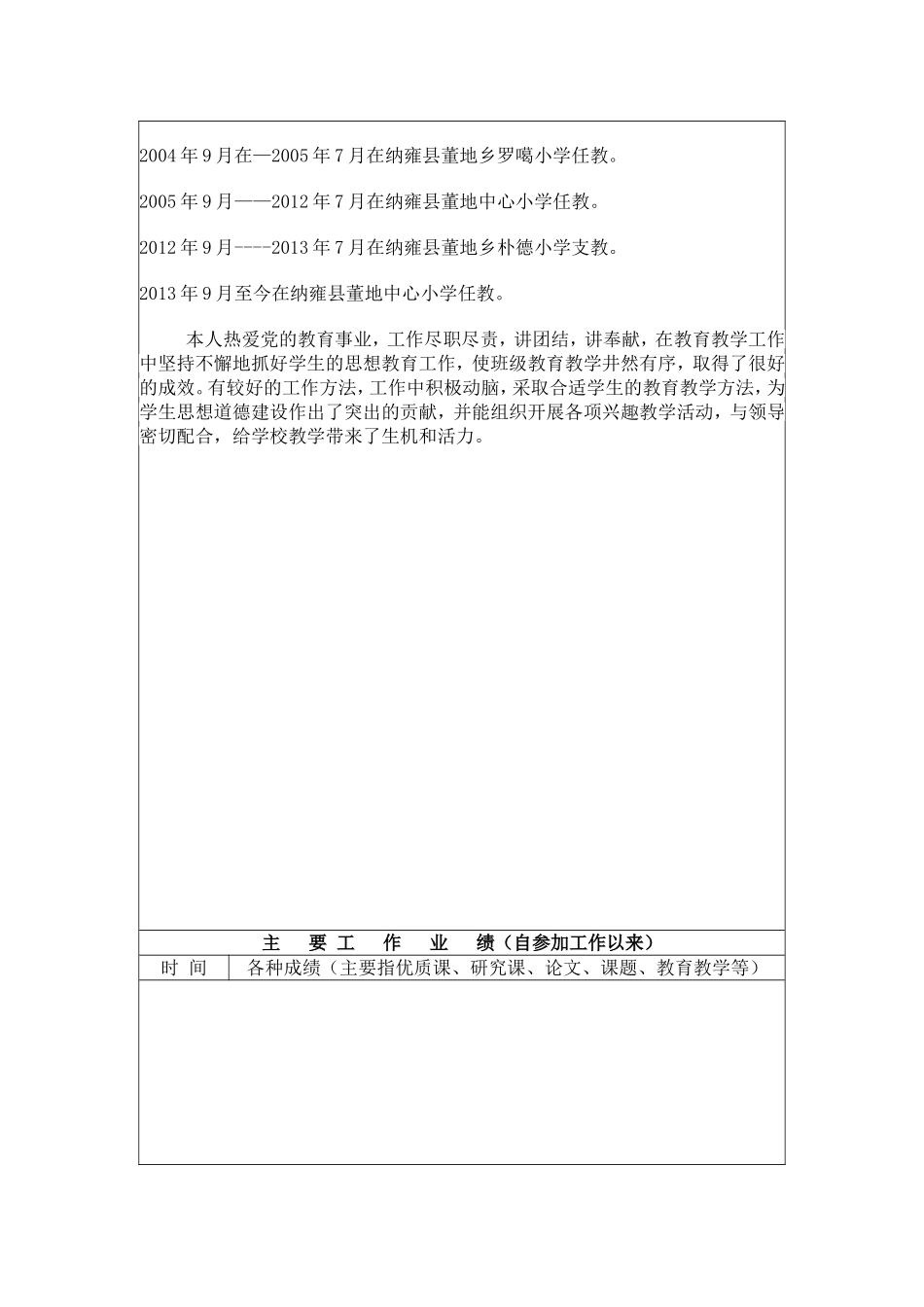 关于建立完善中小学教师成长档案袋及继续教育资料装档工作的通知(同名677)_第2页