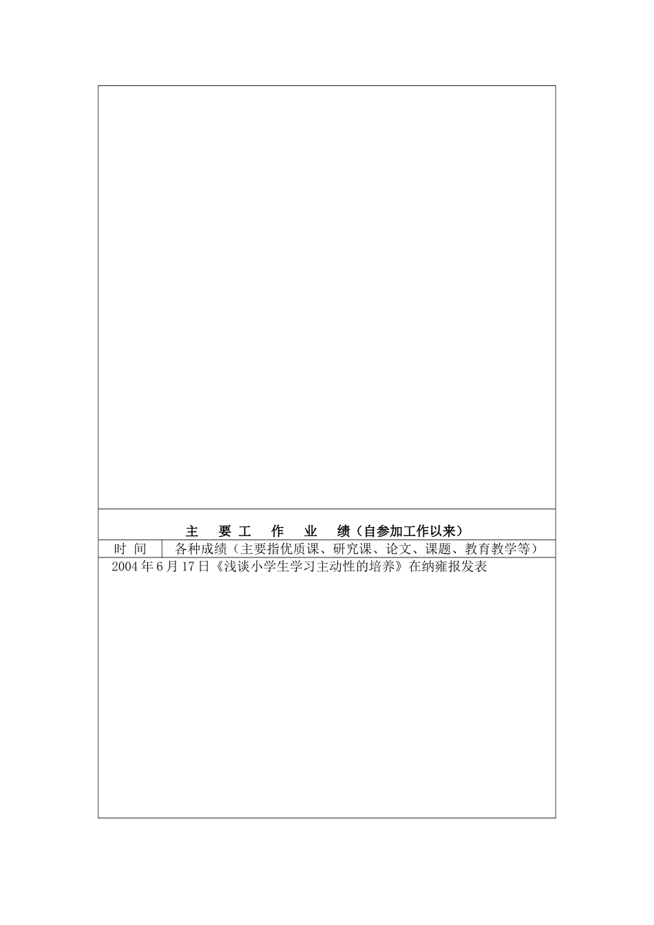 关于建立完善中小学教师成长档案袋及继续教育资料装档工作的通知_第2页
