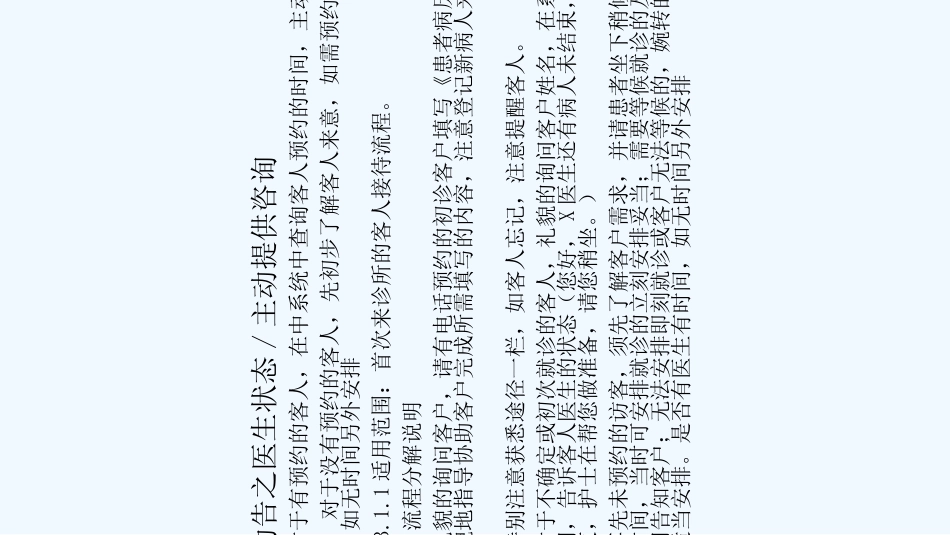 口腔门诊接待流程图课件_第3页