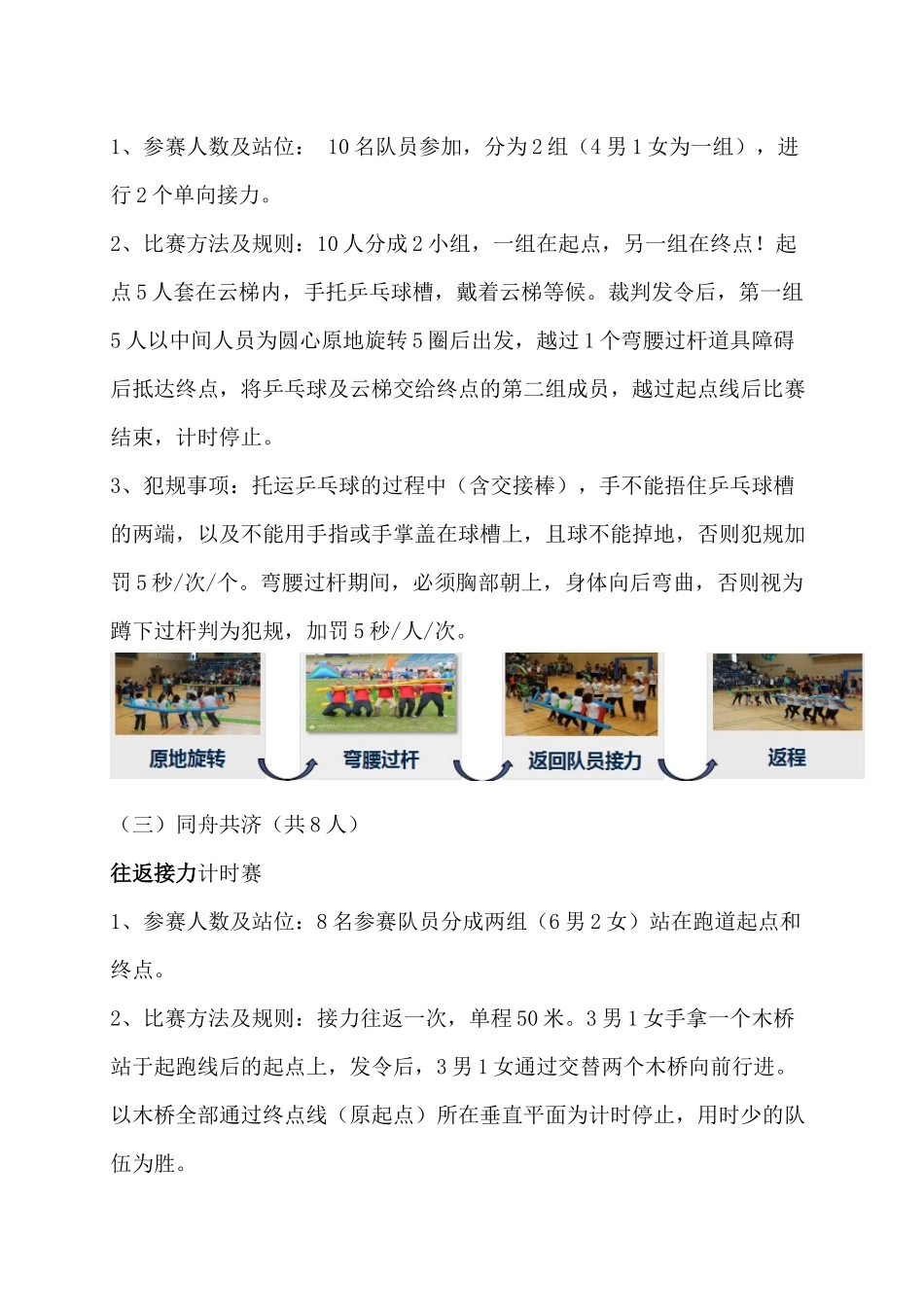 关于举办2017年趣味运动会竞赛规则-1_第2页