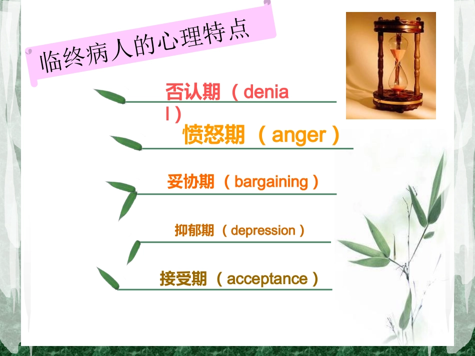 临终病人的心理特点和心理护理_第3页