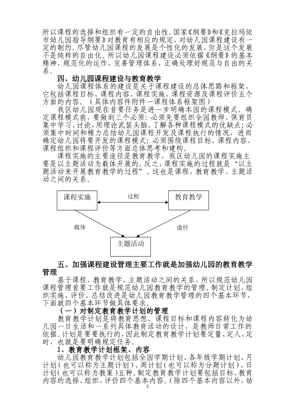 关于规范课程的建议1_第2页