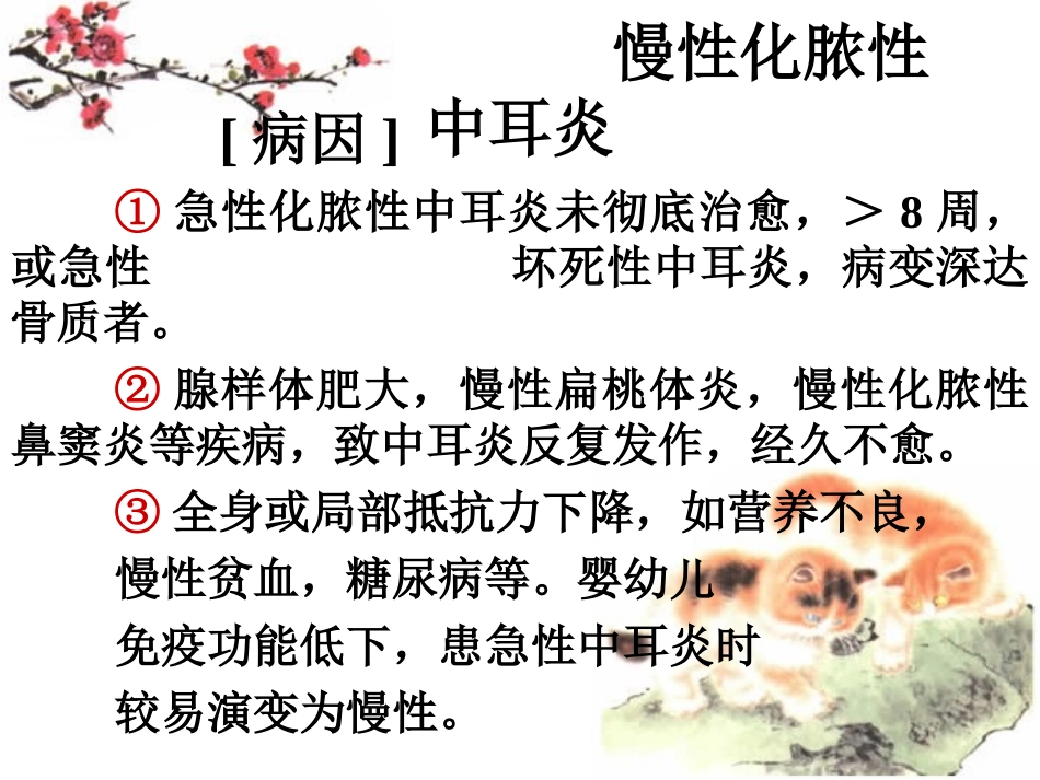 慢性化脓性中耳炎讲义_第2页