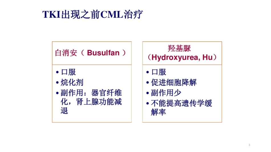 慢性髓细胞白血病治疗概述课件_第3页