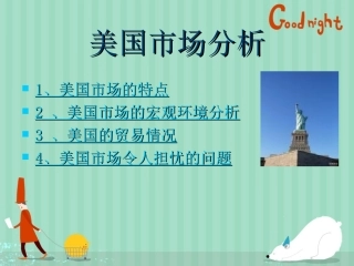美国市场分析
