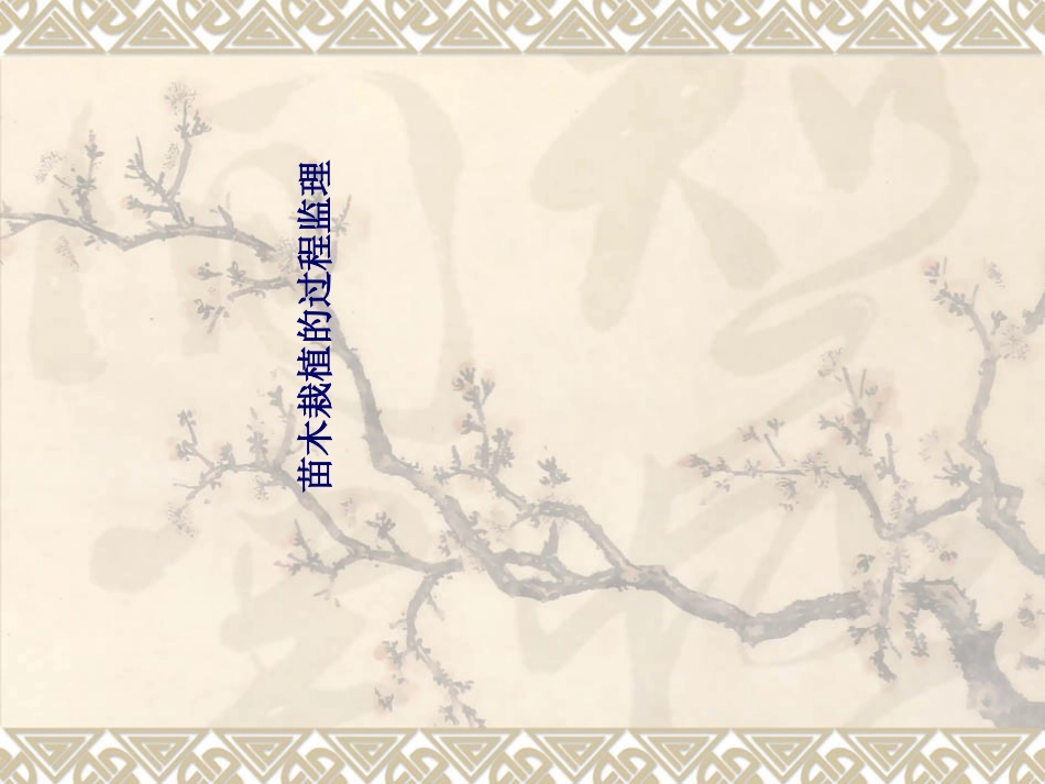 苗木栽植质量控制_第1页