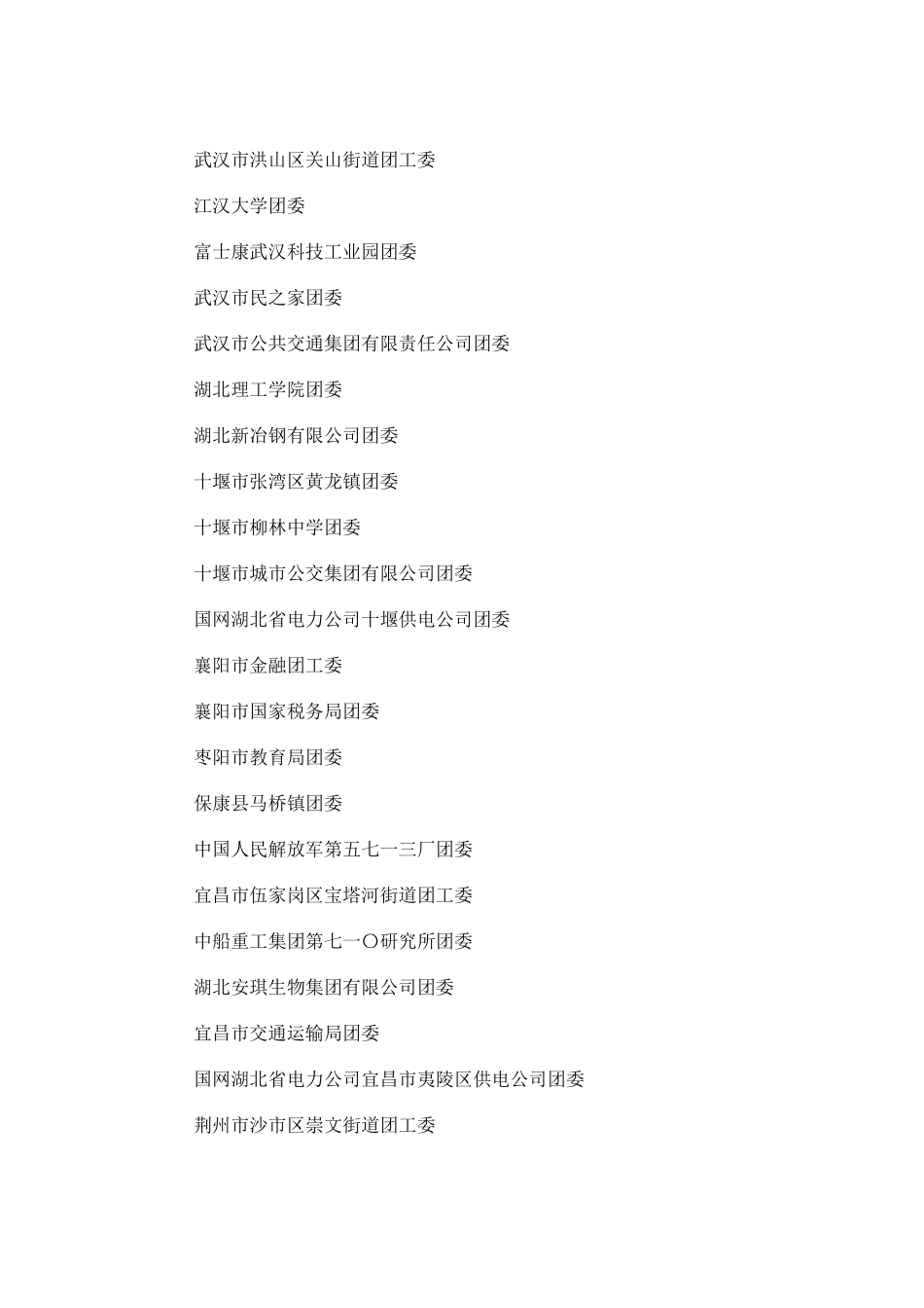 关于表彰2014年度全省五四红旗团委、全省五四红旗团支部、全省优秀共青团员、全省优秀共青团干部的决定_第3页