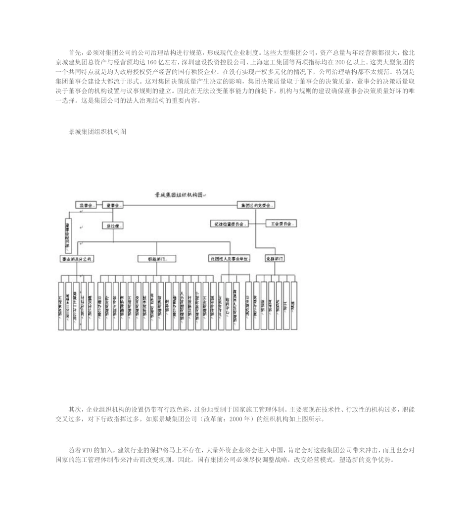 关于大型国有建筑集团公司组织机构设计_第2页
