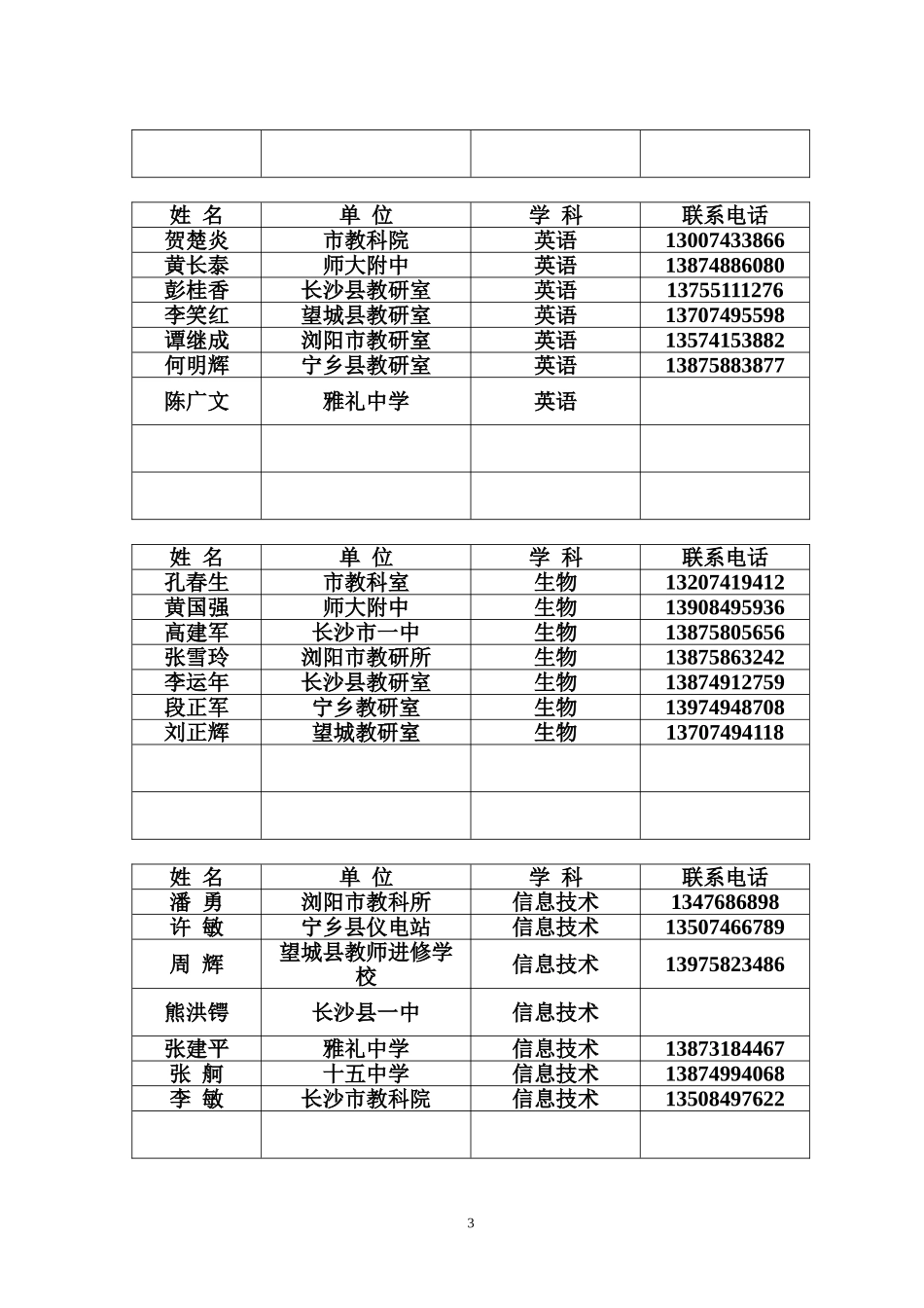 关于参加省普通高中新课程培训工作的_第3页