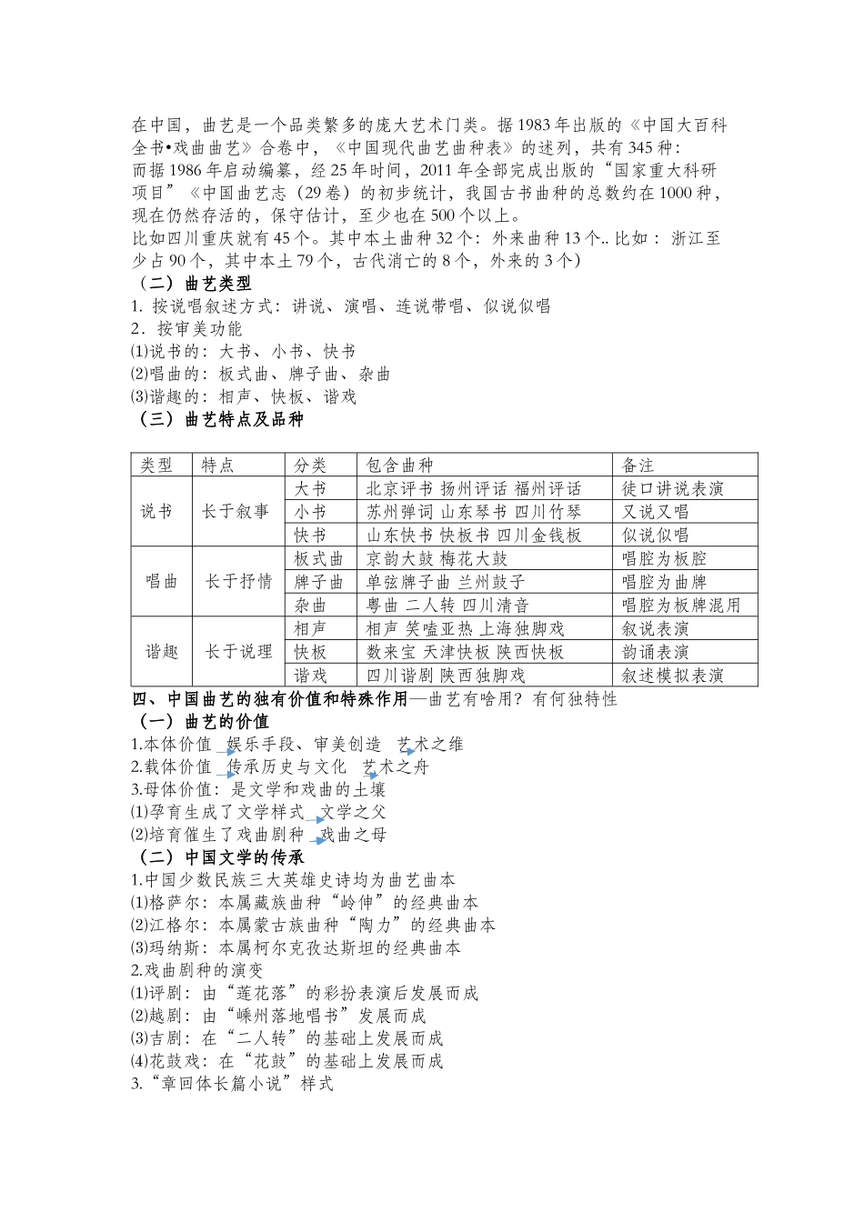 关于曲艺：定义-特征-种类-价值_第3页