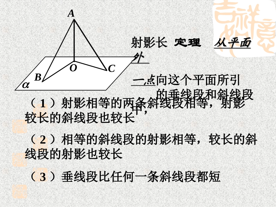 平面的斜线和平面所成的角_第3页