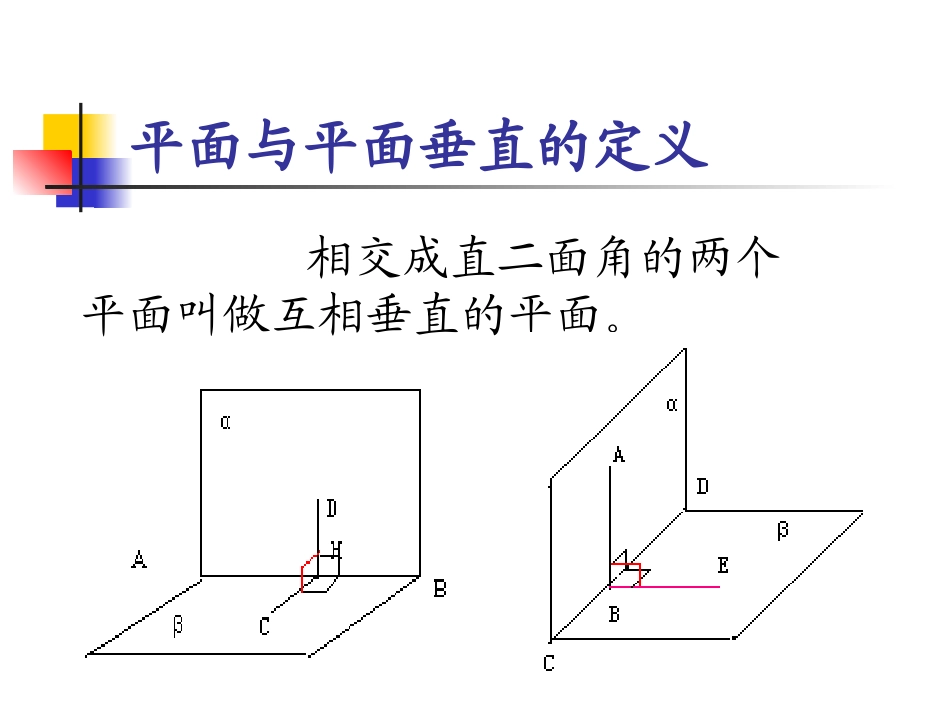 平面和平面垂直_第2页