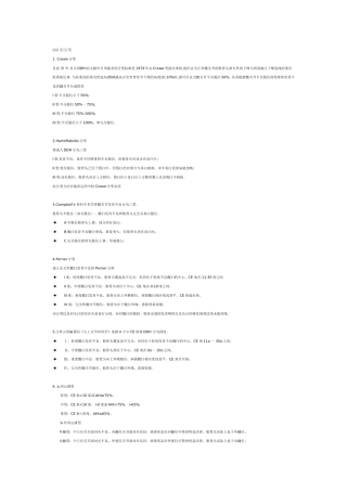 关节外科常用分型分级分类