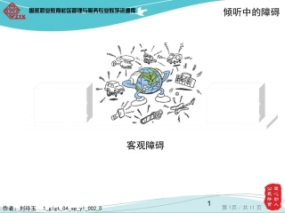倾听中的障碍精