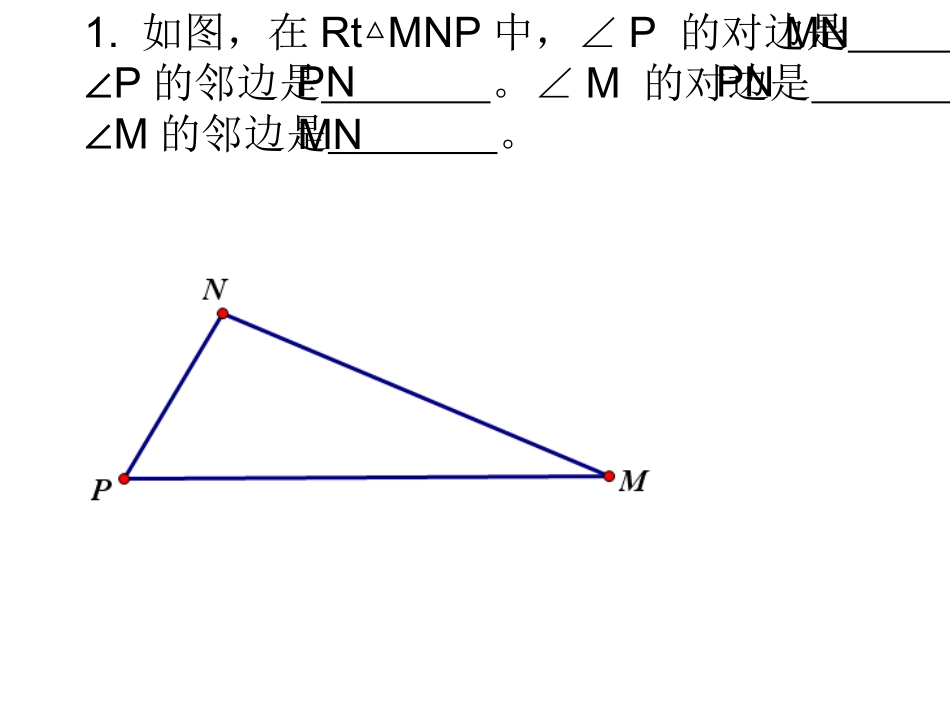 锐角三角比的意义_第2页