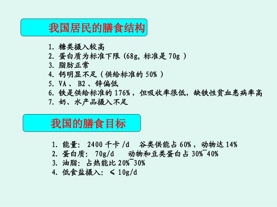 膳食结构和平衡膳食_第3页