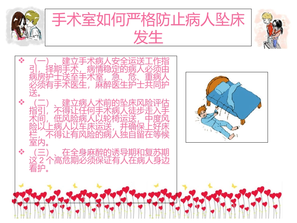 手术室如何严格防止病人坠床发生讲义_第2页
