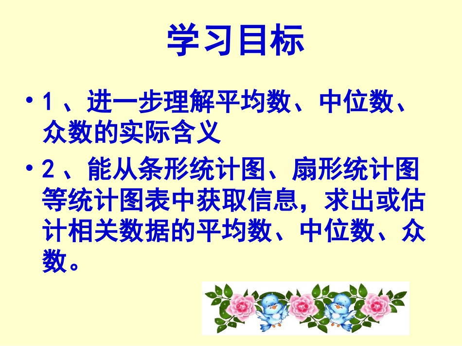 数据的分析从统计图分析数据的集中趋势_第2页