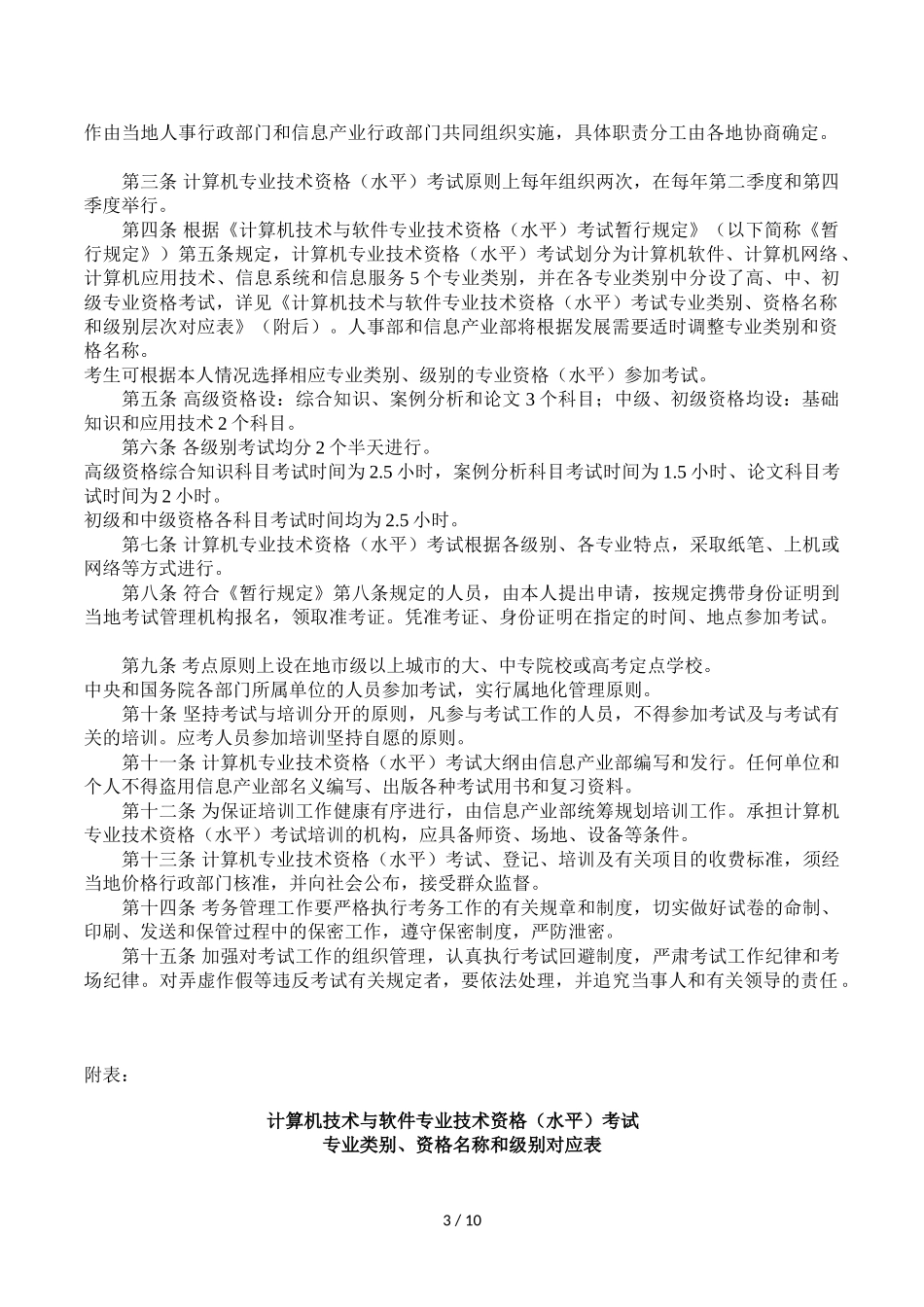 《计算机技术与软件专业技术资格(水平)考试暂行_第3页