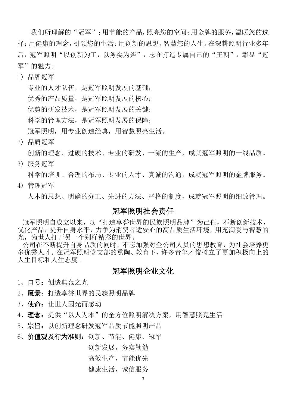 冠军时代(福建)照明股份有限公司_第3页