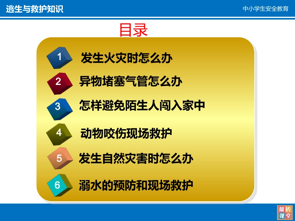 逃生和救护知识_第3页