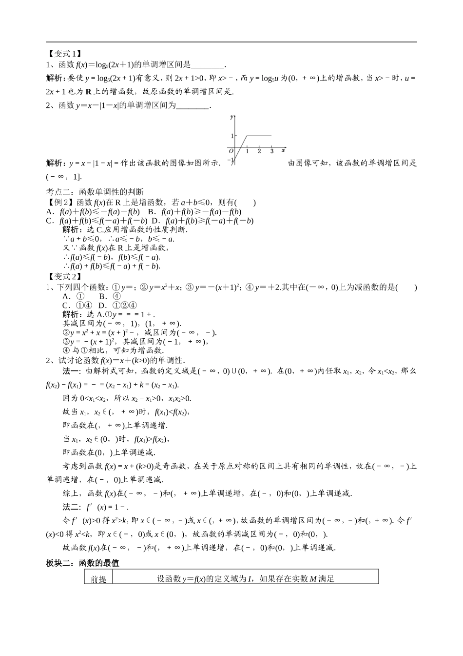 函数的单调性与最值_第2页