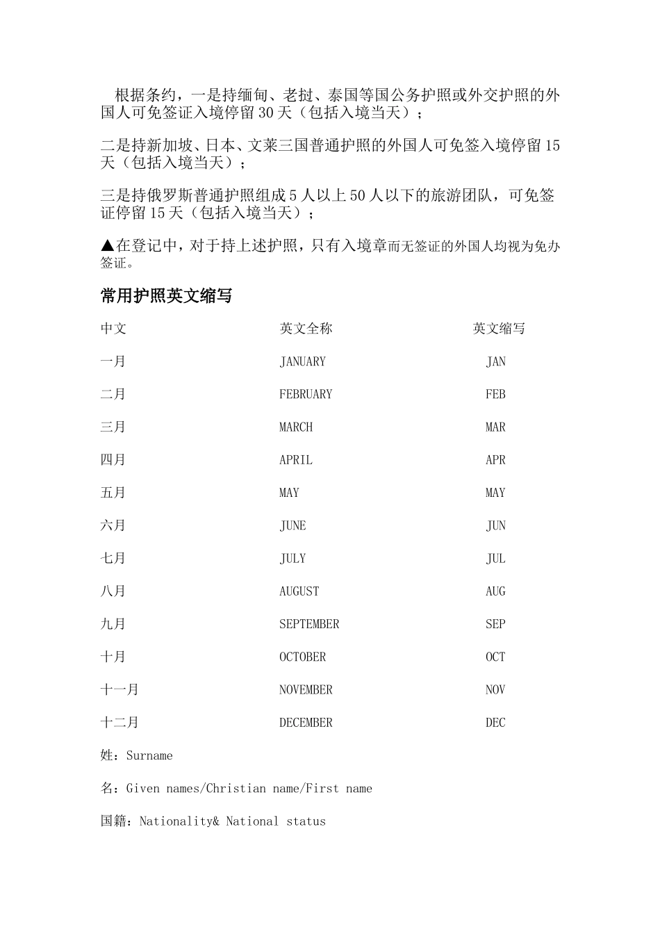 关于外宾登记注意事项_第3页