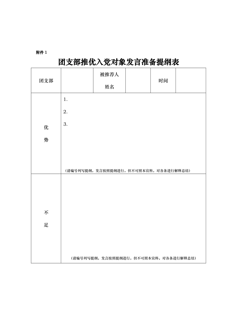 在生命学院各团支部开展推优入党工作的指导意见_第3页