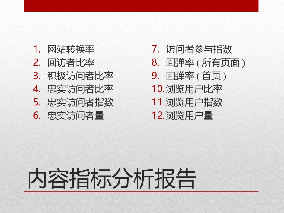 网站内容数据分析报告_第2页