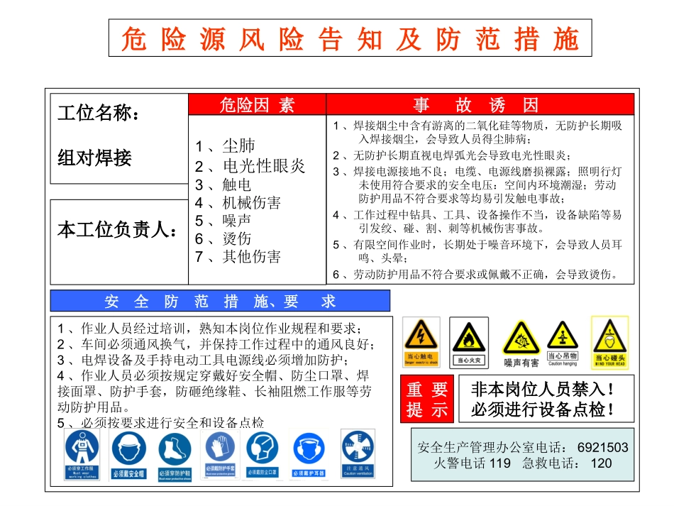 危险源风险告知标识牌_第1页