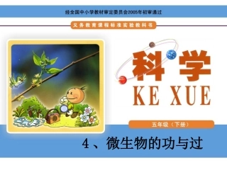 微生物的功和过