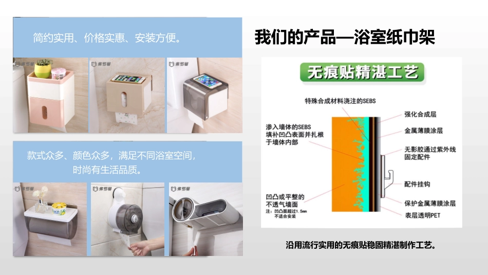 卫浴用品类目纸巾架产品店铺天猫入驻运营计划书参考_第3页