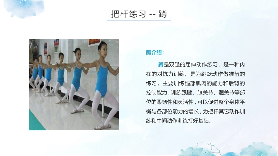 舞蹈基础把杆基础蹲_第3页