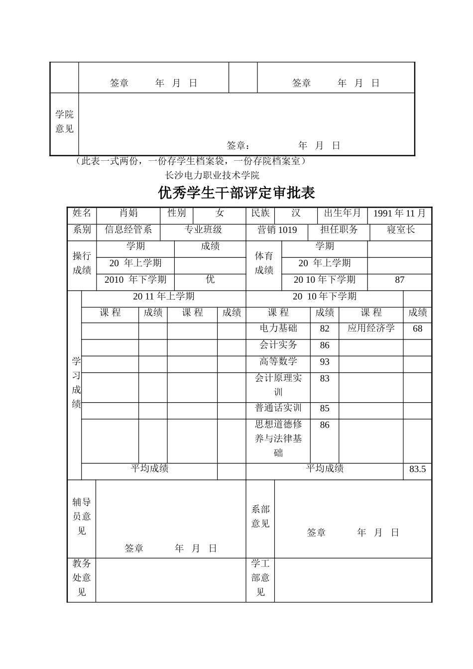 关于组织2010年度先进集体、先进个人评选的通知_第3页