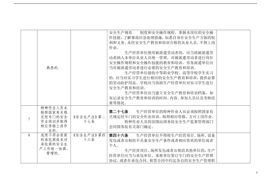 化工(危险化学品)企业安全检查重点指导目录-补充版2017.5_第3页