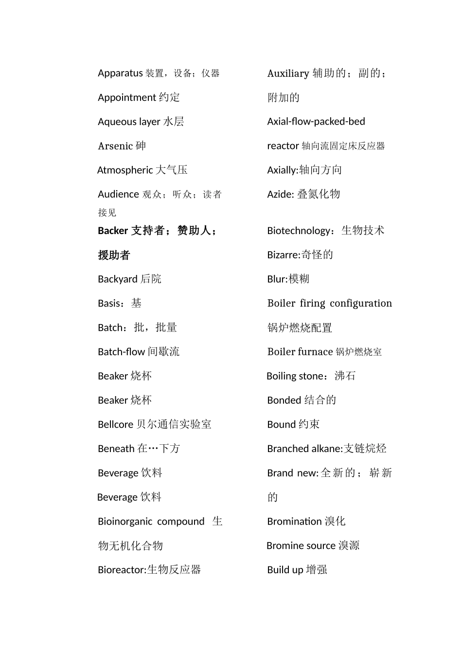 化工专业英语单词集锦_第2页