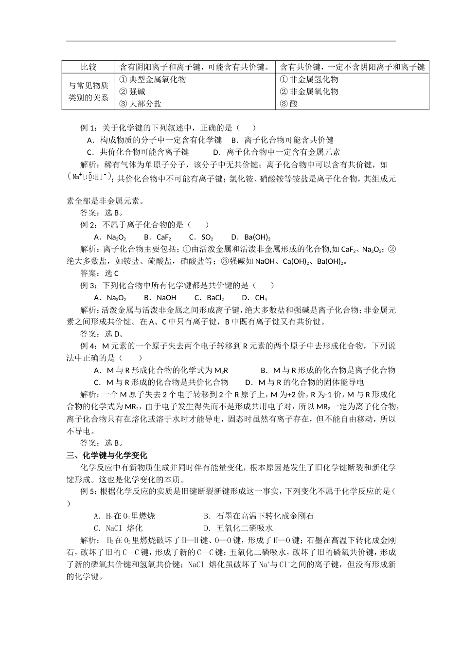 化学键、离子化合物与共价化合物_第2页