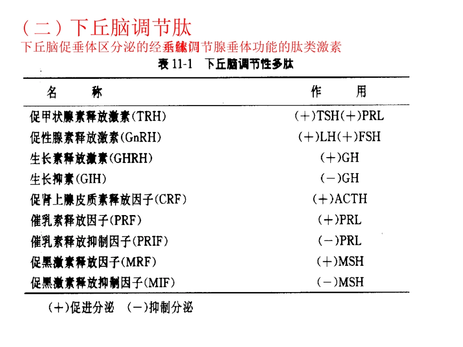 下丘脑和垂体内分泌的关系概述_第2页