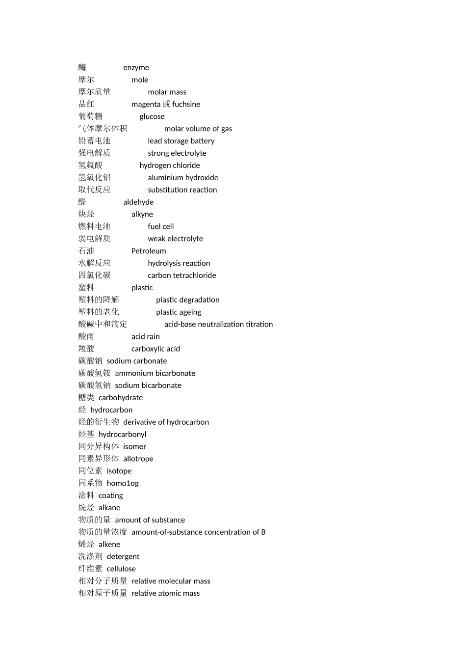 化学英语词汇_第3页