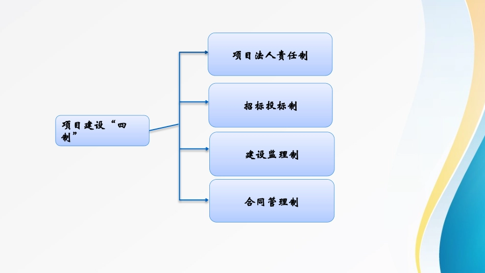 项目建设四制项目法人责任制_第1页